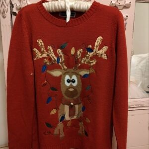 Reindeer Christmas sweater